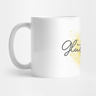 Yellow Gluten Free logo Mug